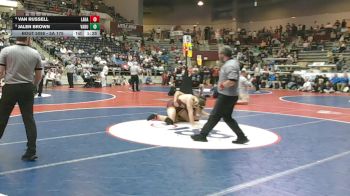 5A 175 lbs Semifinal - Van Russell, Lake Hamilton vs Jalen Brown, Van Buren
