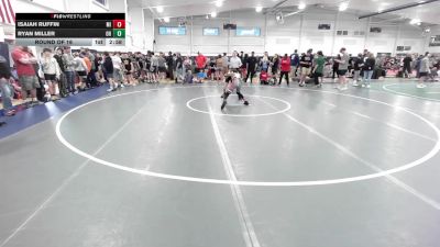 C-102 lbs Round Of 16 - Isaiah Ruffin, MI vs Ryan Miller, OH