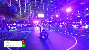 157 lbs Consi Of 8 #2 - Isaac Wing, Independent vs Eddie Cormier, Team Aggression