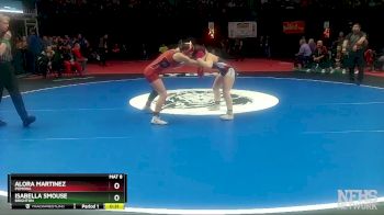 105 lbs Cons. Round 3 - Alora Martinez, Pomona vs Isabella Smouse, Brighton