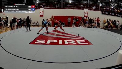 97 kg Champ. Round 2 - Dan Rella, Jr., Dragon Wrestling Club vs Justin Griffith, Dragon Wrestling Club