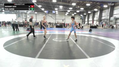 113 lbs Round Of 32 - Zachary Leto, FL vs Paul Eaton, VA