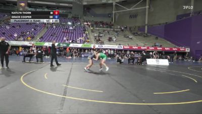 145 lbs Placement (4 Team) - Kaitlyn Thorn, Ottawa University vs Grace Cooper, Evergreen State