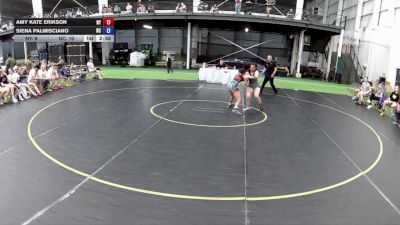 125 lbs Amy Kate Erikson, New York vs Siena Palmisciano, North Carolina