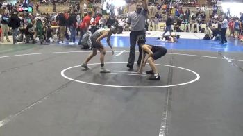 90 lbs Prelims - Gabe Morales, Unattached vs Andrew Malooley, Collins Hill Youth Wrestling Club