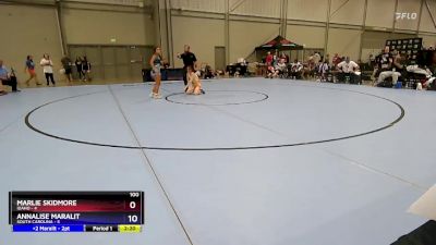 100 lbs Round 1 (8 Team) - Taylor Drake, Idaho vs Addie Shaw, South Carolina