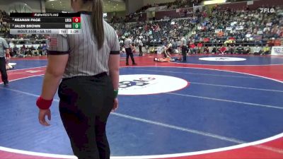 5A 150 lbs Semifinal - Keanan Page, Little Rock Christian vs Jalen Brown, Van Buren