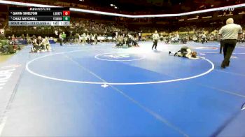 113 Class 4 lbs Champ. Round 1 - Chaz Mitchell, Ft. Zumwalt North vs Gavin Shelton, Liberty