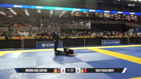 Bailey Grace Smith vs Miranda Issel Centeno 2025 Pan Kids Jiu-Jitsu IBJJF Championship