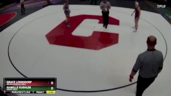 Semifinal - Grace Longsdorf, Neligh-Oakdale Girls vs Isabelle Kuehler, Pierce Girls