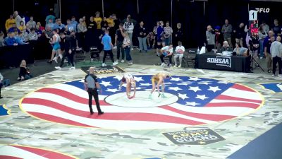 Champ. Round 1 - Cole Hendrixson, Tri-Valley vs Landon Bame, Stanley County
