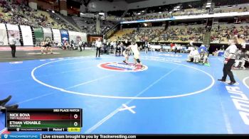 215 Class 4 lbs 3rd Place Match - Nick Bova, Troy Buchanan vs Ethan Venable, Oakville