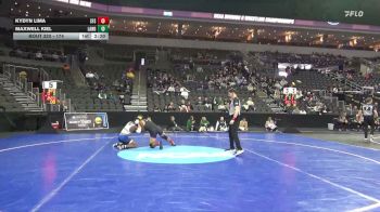 174 lbs 5th Place Match - Maxwell Kiel, Lander vs Kydyn Lima, San Fran. St.