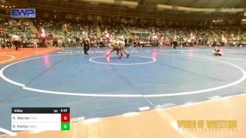 115 lbs Quarterfinal - Kinsley Warner, Triumph23 vs Kasey Kanoy, Angry Fish