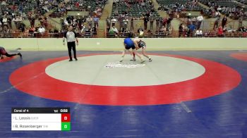 190 lbs Consi Of 4 - Lincoln Lessis, Guerrilla Wrestling Academy vs Barrett Rosenberger, The Storm Wrestling Center