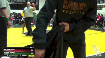 108 lbs Champ. Round 1 - Michael Hall, Placerville vs Ayden Arana, Exeter