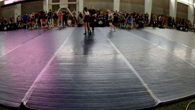 95-100 lbs Quarters - Aurora Hernandez, Idaho vs Samantha Jordan, Nevada