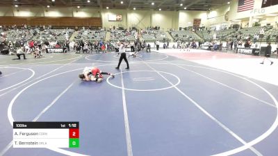 100 lbs Round Of 16 - Archer Ferguson, Cornerstone MC vs Trewhitt Bernstein, Orland WC