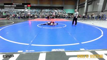 85 lbs Consi Of 8 #1 - Domanik Cosce, McKinleyville Panthers vs Joshua Licon, Ridge Wresting Club