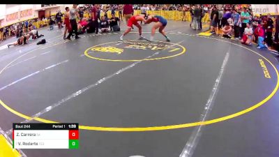 160 lbs Champ. Round 2 - Victor Rodarte, Tesoro vs Zachariah Carrera, Santa Ana