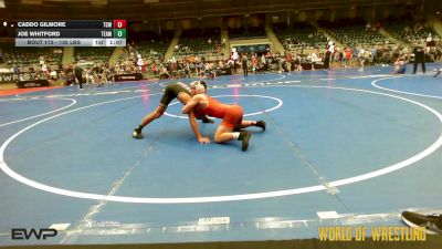 135 lbs Semifinal - Caddo Gilmore, Team Conquer Wrestling vs Joe Whitford, TEAM PRIDE ACADEMY