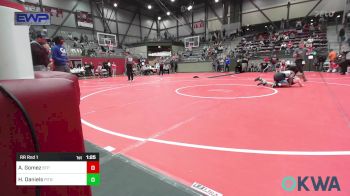 125-135 lbs Rr Rnd 1 - Heavenly Daniels, Pitbull Wrestling Academy vs Aubrey Gomez, Tulsa Blue T Panthers