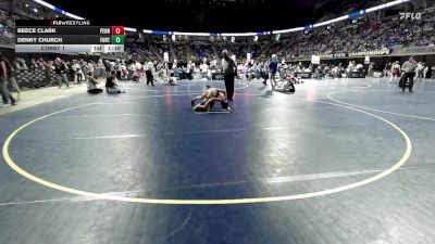89 lbs Consy 1 - Reece Clark, Penn Trafford vs Denny Church, Fort LeBoeuf