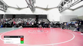 106-J lbs Consi Of 4 - Maddox White, Pennridge K-8 vs Jeremy Jackson, HUNGRY DAWGZ