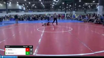 70 lbs Round 1 (6 Team) - Kason Wesby, RAIDER NATION WC vs Max Behrooz, BLACKHAWK WC