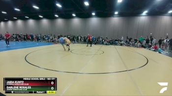 160-177 lbs Round 3 - Darlene Rosales, Amped Wrestling Club vs Jaida Kuntz, Cypress Wrestling Club