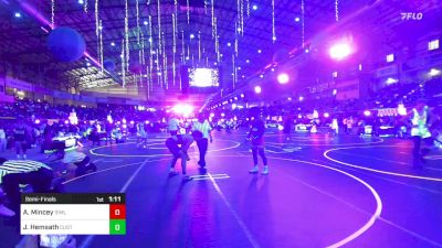 157 lbs Semifinal - Aiden Mincey, Simley-MN Elite vs Jason Hemsath, Custer County
