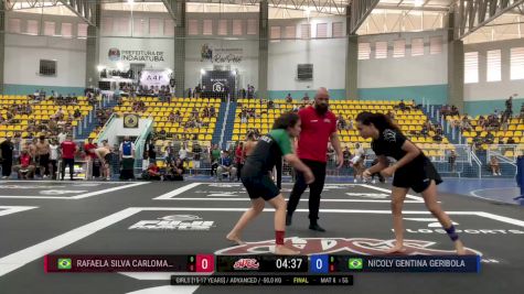 Nicoly Gentina Geribola vs Rafaela Silva Carlomagno 2025 ADCC Brazilian Nationals