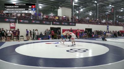 86 kg Champ. Rd Of 16 - Charles Petit, Viking RTC vs Abraham Wojcikiewicz, California Regional Training Center (CA RTC)