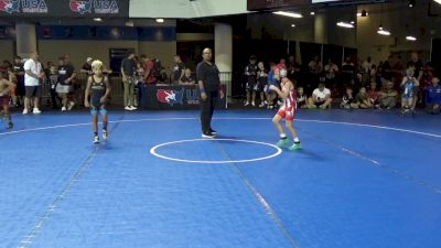 56 lbs Champ. Rd Of 16 - William Kelly, Jennings County Wrestling Club vs Gabriel Beltran, Maryland