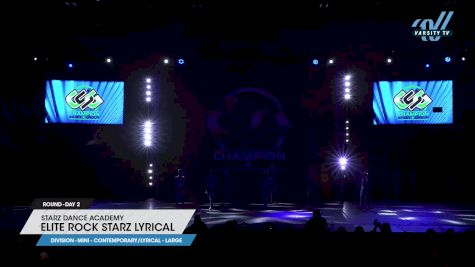 Starz Dance Academy - Elite Rock Starz Lyrical [2023 Mini - Contemporary/Lyrical - Large Day 2] 2023 ASC Schaumburg Showdown & CSG Schaumburg Dance Grand Nationals