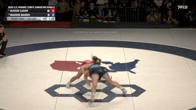 140 lbs 1st Place Match - Alexis Lazar, Michigan vs Maddie Marsh, Indiana