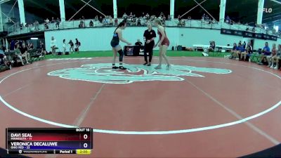 148 lbs Placement Matches (8 Team) - Davi Seal, Minnesota vs Veronica Decaluwe, Ohio Red