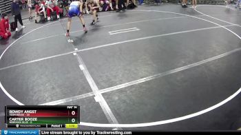 102 lbs Round 2 (6 Team) - Carter Booze, Nebraska Blue vs Rowdy Angst, Team Rogue