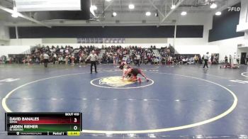 120 lbs Cons. Round 2 - David Banales, Ripon vs Jaiden Riemer, El Dorado