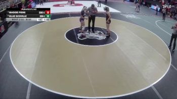 Quarterfinal - Maggie Fiene, Conestoga Girls vs Ellie Scoville, Sumner-Eddyville-Miller Girls