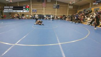 149 lbs Cons. Round 4 - Gavin Smith, Doane vs Joshua Cruz, Unattached