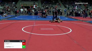 92 lbs Quarterfinal - Skyler Keim, Heat vs Jack Steffan, Broken Arrow Wrestling Club