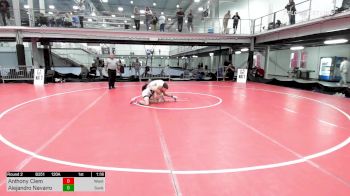 120A lbs Rr Rnd 2 - Anthony Clem, Wantagh vs Alejandro Navarro, Sunkist Kids Monster Garage