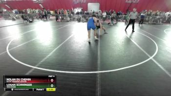190 lbs Cons. Round 1 - Nolan Du Chemin, B.A.M. Training Center vs Logan Schwinger, Wisconsin