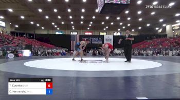 79 kg Round Of 32 - Tytus Coombs, CSU Pueblo Wrestling RTC vs Cole Hernandez, Western Colorado Wrestling Club