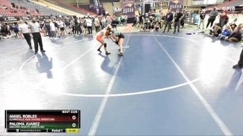 112 lbs 7th Place Match - Paloma Juarez, Greater Heights Wrestling vs Angel Robles, Clarksville High School Wrestling
