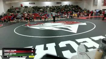 157 lbs 9th Place Match - Tagen Becher, Greeley West vs Tommy Young, Discovery Canyon
