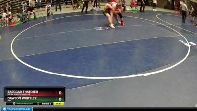 175 lbs Cons. Round 1 - Zaeggar Thatcher, Delta Wrestling Club vs Dawson Whiteley, JWC