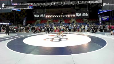 140 lbs Cons. Rd Of 64 - Alexandra Gates, UT vs Kayden Sipp, NE