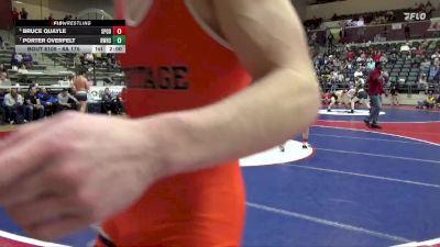 6A 175 lbs Semifinal - Bruce Quayle, Springdale vs Porter Overfelt, Bentonville West High School